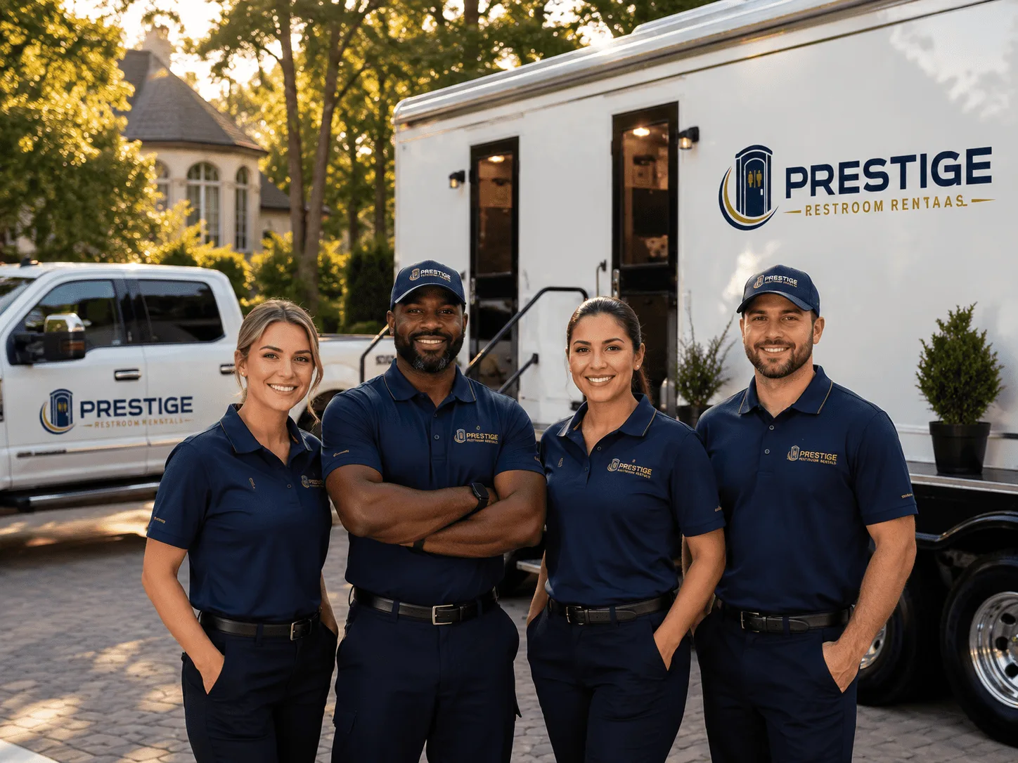 Trusted Luxury Portable Restrooms company in Dickinson, AL